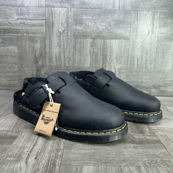 Dr. Marten's Jorge II Women's size 10 Leather Slingblack Lined Mules - Picture 5 of 8